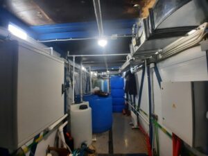 Внутреннее оборудование павильона